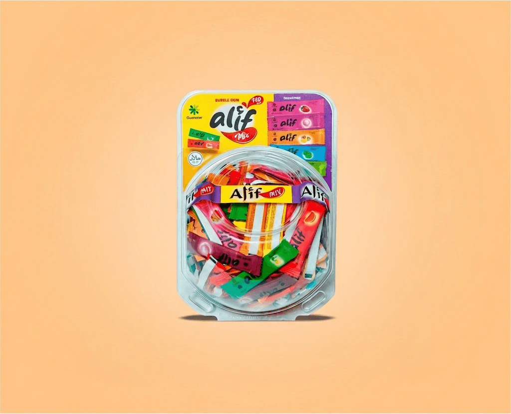 Alif assorted gum mix package